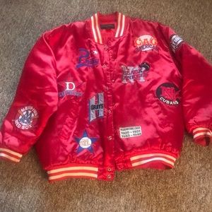 Red NLBM  negro league baseball jacket. Classic.